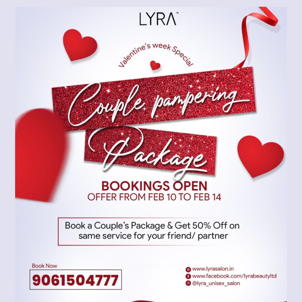 beauty salon valentine's offers