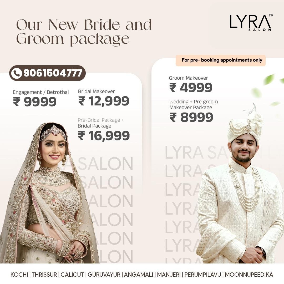 Bride and groom package